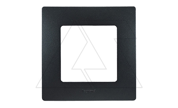 Etika - Рамка 1 пост (антрацит)