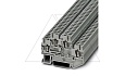 Клемма двухъярусная STTB 2,5 /5,2mm, пружинная, 4 присоед., 2,5(max 4)mm2, 22A, 500V, серая от интернет-магазина amperkin.by Клемма двухъярусная STTB 2,5 /5,2mm, пружинная, 4 присоед., 2,5(max 4)mm2, 22A, 500V, серая от интернет-магазина amperkin.by