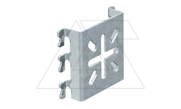 Пластина MPG 65 FT монтажная, для безболтового крепления проволочного лотка, гор. оцинк.