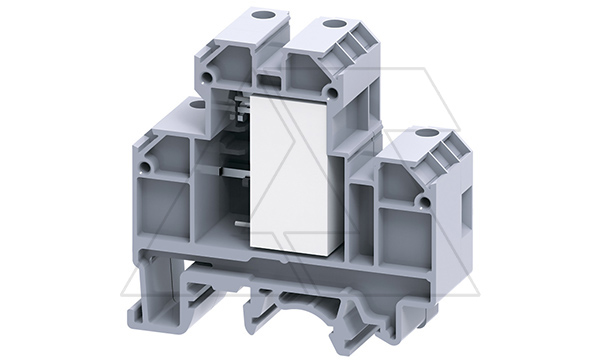 Клемма с RC-цепью CDL4U(E)RC0.22MF /18х55,5mm, винтовая, 4 присоед., 4(max 6)mm2, 0,22MF, 20A, 630V, серая Клемма с RC-цепью CDL4U(E)RC0.22MF /18х55,5mm, винтовая, 4 присоед., 4(max 6)mm2, 0,22MF, 20A, 630V, серая