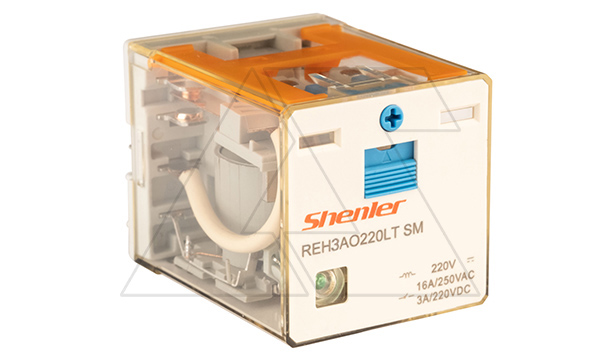 Реле REH3AO220LTSM, 3NO, 16A(400VAC)/ 10A(220VDC), 220VDC(0,65Un) RZA,  мех. инд., тест-кнопка, LED, магнит Реле REH3AO220LTSM, 3NO, 16A(400VAC)/ 10A(220VDC), 220VDC(0,65Un) RZA,  мех. инд., тест-кнопка, LED, магнит