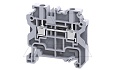 Клемма проходная CY4 /6x50mm, винтовая, 2 присоед., 4(max 6)mm2, 32A, 1000V, серая от интернет-магазина amperkin.by Клемма проходная CY4 /6x50mm, винтовая, 2 присоед., 4(max 6)mm2, 32A, 1000V, серая от интернет-магазина amperkin.by