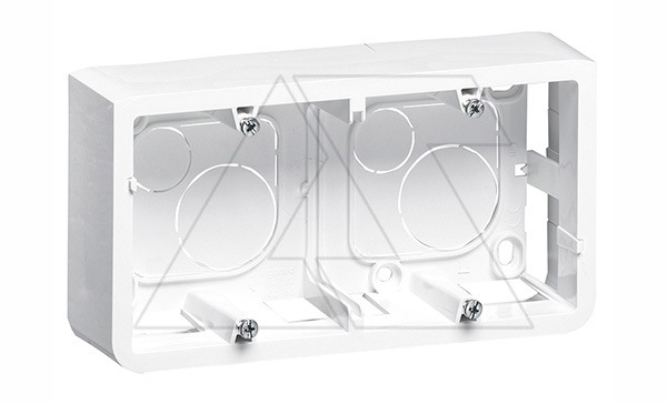 Mosaic - Накладная коробка 4М, 5М или 2х2М, глубина 40мм, белый