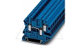 Клемма проходная UT 2,5-TWIN BU /5,2mm, винтовая, 3 присоед., 2,5(max 4)mm2, 24A, 500V, синяя от интернет-магазина amperkin.by Клемма проходная UT 2,5-TWIN BU /5,2mm, винтовая, 3 присоед., 2,5(max 4)mm2, 24A, 500V, синяя от интернет-магазина amperkin.by