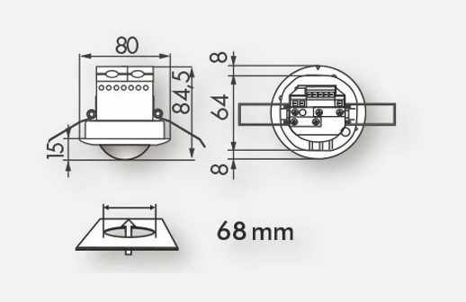 Датчик присутствия B.E.G. PD2-M-DALI/DSI-FC от интернет-магазина amperkin.by