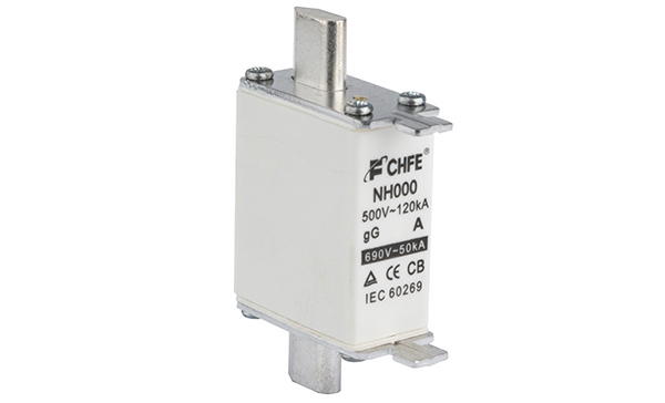 Вставка плавкая NH000, 20A, 500VAC, 120kA, тип gG