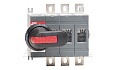 Выкл. нагрузки OT200E03P, 200A 3P видимый разрыв с выносной блок. рукояткой OHB65J6 и осью OXP6X210 от интернет-магазина amperkin.by