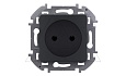Inspiria - Розетка 2P 10/16A (антрацит) от интернет-магазина amperkin.by