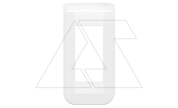 Mosaic - Рамка 1М, белый (суппорт 80250)