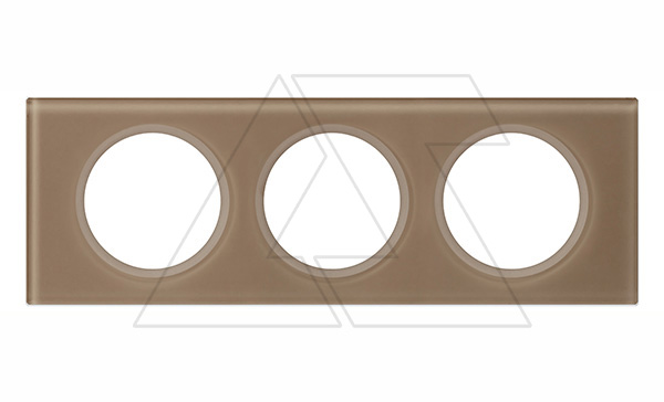 Celiane - Рамка 3 поста смальта мокка