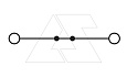 Клемма проходная ST 4 BU /6,2mm, пружинная, 2 присоед., 4(max 6)mm2, 32A, 800V, синяя от интернет-магазина amperkin.by Клемма проходная ST 4 BU /6,2mm, пружинная, 2 присоед., 4(max 6)mm2, 32A, 800V, синяя от интернет-магазина amperkin.by
