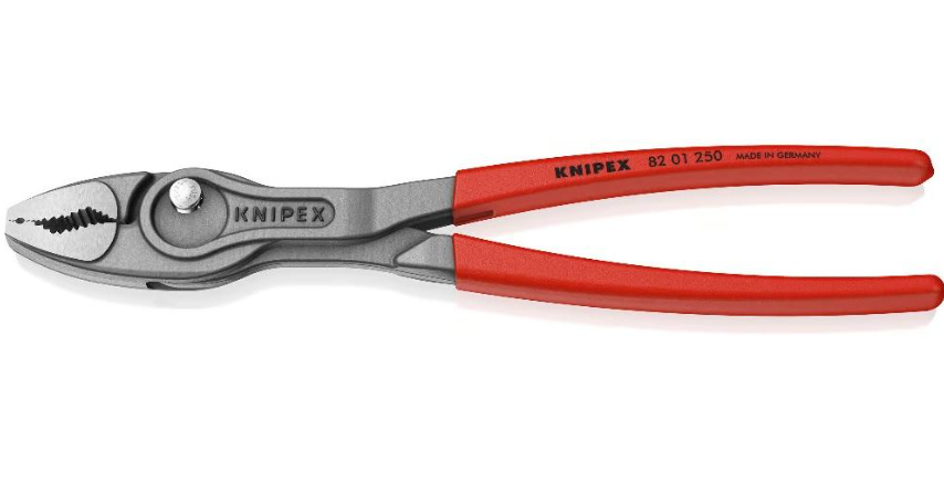 Клещи захватные TwinGrip, 5 - 27 мм, L-250 мм, обливные рукоятки (KNIPEX)