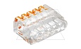 Клемма 61 525 FL универсальная, 5 контактов 0,2...2,5мм², 24А, 450V, поликарбонат от интернет-магазина amperkin.by Клемма 61 525 FL универсальная, 5 контактов 0,2...2,5мм², 24А, 450V, поликарбонат от интернет-магазина amperkin.by