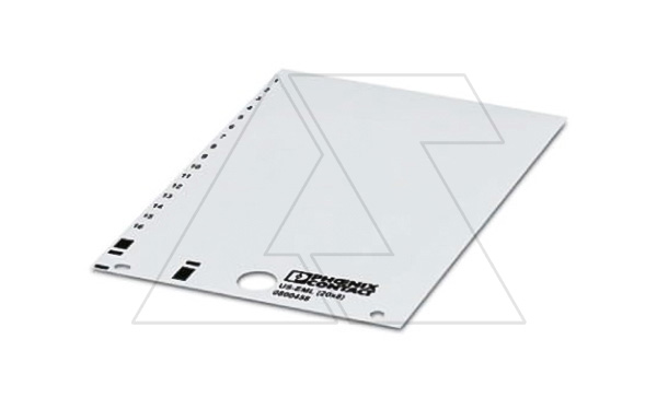 Этикетка UniSheet US-EML (20X8) 64 элемента, 20x8mm, белая Этикетка UniSheet US-EML (20X8) 64 элемента, 20x8mm, белая