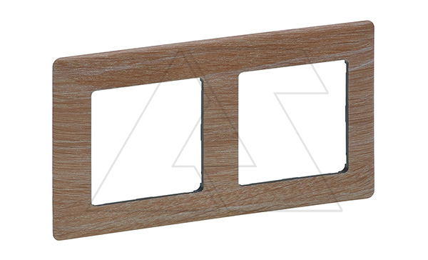 Valena Life - Рамка 2 поста верт/гориз, светлое дерево Valena Life - Рамка 2 поста верт/гориз, светлое дерево