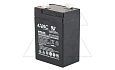 Батарея аккумуляторная HAC RT645, F1, 6V/4.5Ah, 70х47х99(105) ДхШхВ, 0.65 кг, 6-8 лет от интернет-магазина amperkin.by