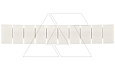 Маркировка клеммных модулей MS3.5WHT для клемм 3,5mm, белая (упак. 80шт.) от интернет-магазина amperkin.by