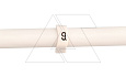 Маркер кольцевой RMS-01 59549-9, D кабеля 1,3-3mm, 0,35-1mm2, символ "9", PVC, белый (упак. 1000шт.) от интернет-магазина amperkin.by