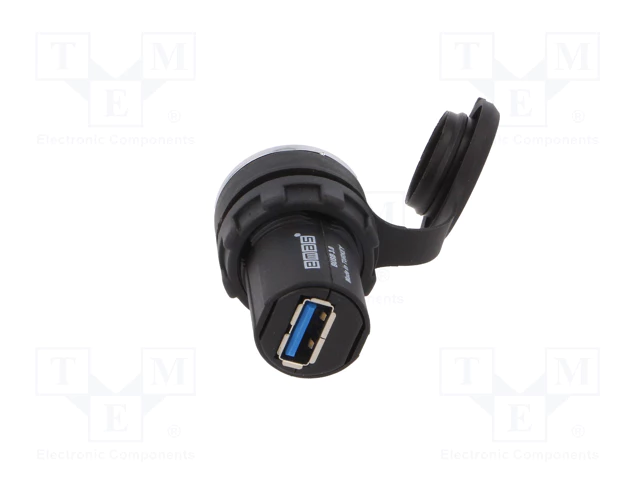Разъём USB 3.0 "мама-мама" 22mm IP65 от интернет-магазина amperkin.by