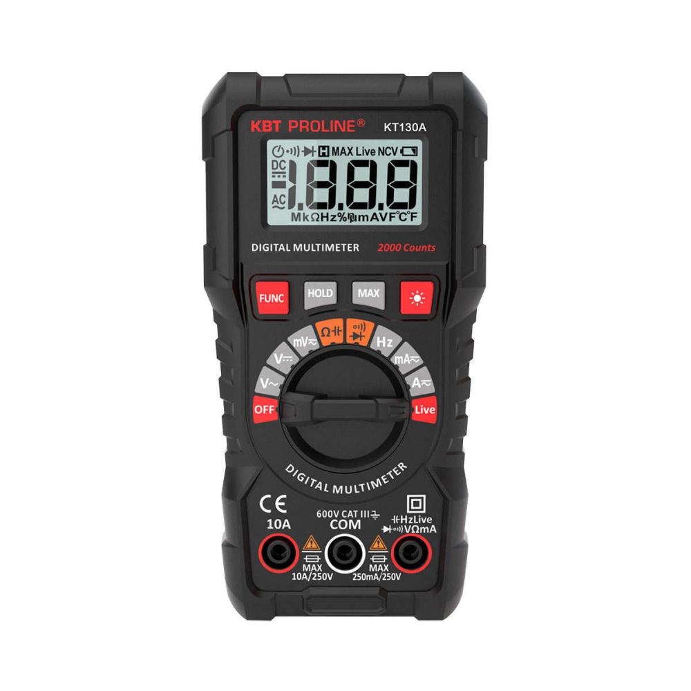 Мультиметр цифровой KT 130A "PROLINE" (КВТ)