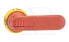 Рукоятка выносная OHY125J12T для OT630...800E, желто-красная IP65 блок. 3 замками без оси с тест. полож. от интернет-магазина amperkin.by