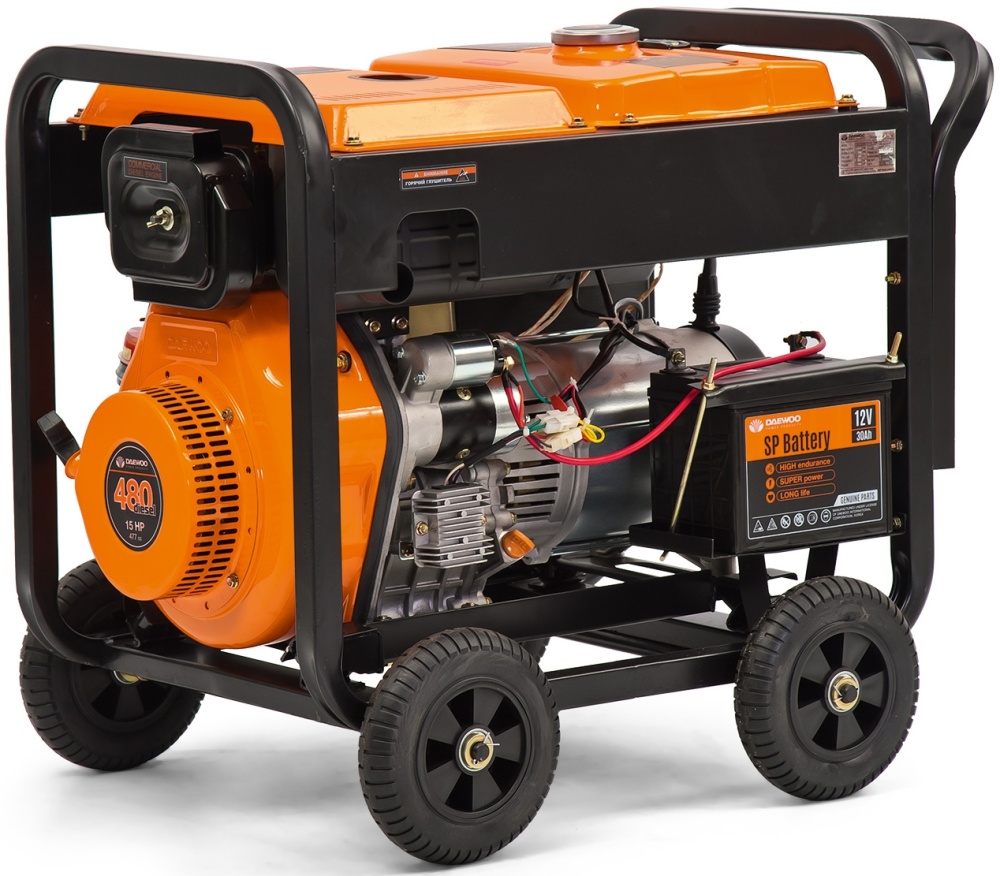 Генератор дизельный DAEWOO DDAE 9000DXE-3 от интернет-магазина amperkin.by