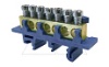 Клеммник Morek для нейтрали N7  7x1,5_16mm² Cu, 63A, 690V, синий, на DIN-рейку (стикерованный) от интернет-магазина amperkin.by