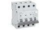 Дифф. авт. выключатель GYR9NM-C6-30mA, 3P+N, 6A, хар-ка C, 6 kA, 30mA, тип A, 4M