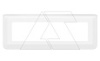 Mosaic - Рамка 8М, горизонтальная, белый (суппорт 80253) от интернет-магазина amperkin.by