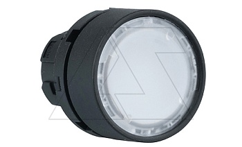 Головка кнопки PB3E, плоская, белая, без фиксации, с подсветкой, 22mm, IP65