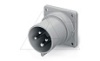 Разъем пром. силовой CEE встраиваемый, штекер, 16A, 3P+E 6h, 380_415VAC 50/60Hz, уст. 75x75mm, IP44/IP54, серия OPTIMA от интернет-магазина amperkin.by