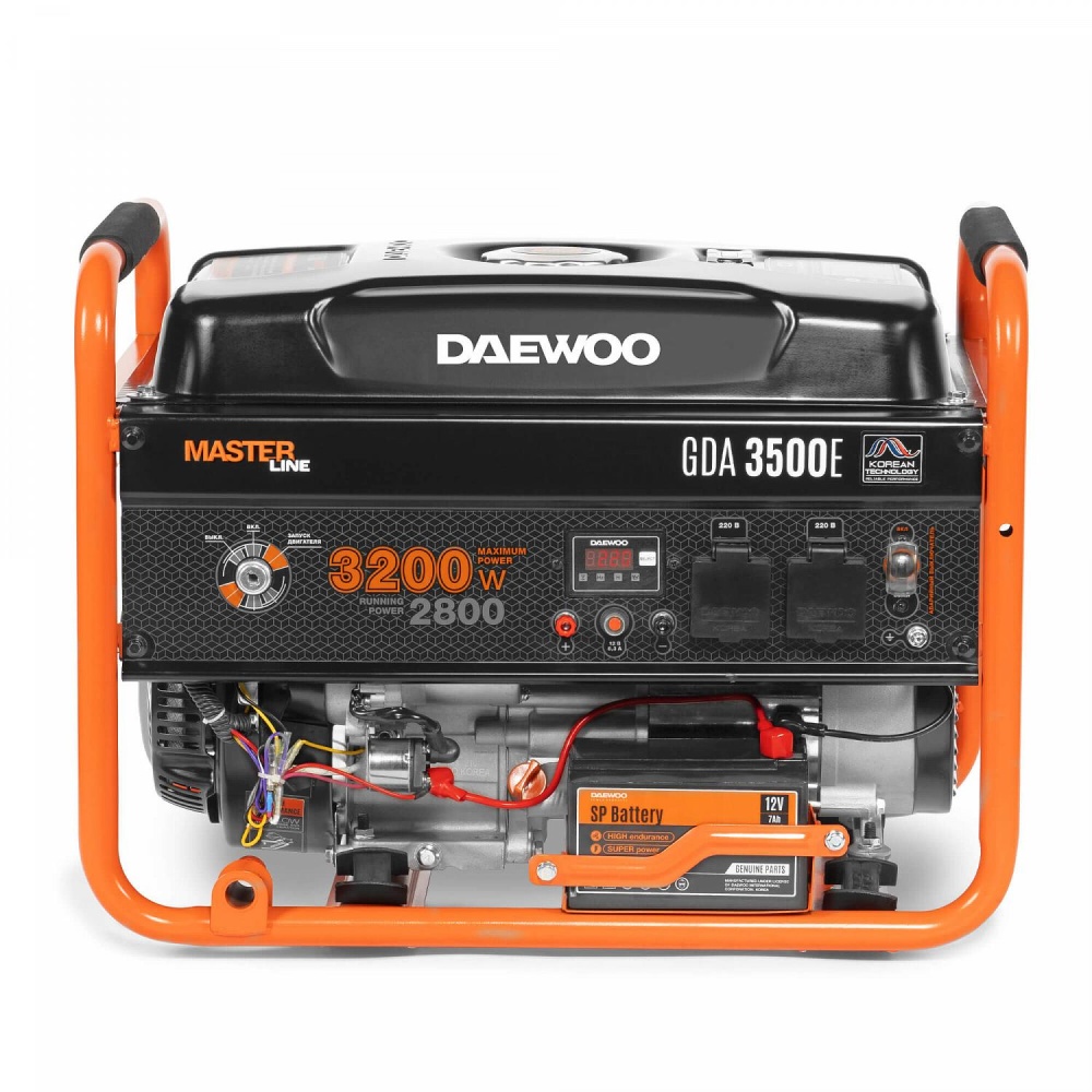 Генератор бензиновый DAEWOO GDA 3500E от интернет-магазина amperkin.by