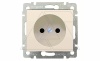 Valena - Розетка 2P 10/16A, сл.кость (инд. упаковка)