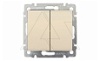 Valena - Переключатель на 2 направления двухклавишный, сл.кость (инд. упаковка) от интернет-магазина amperkin.by