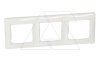 Valena - Рамка 3 поста верт/гориз, белая