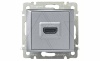 Valena - Розетка HDMI для аудио/видеоустройств, алюминий