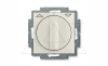 Basic 55 - Выключатель поворотный для управления рольставнями без фиксации (шале-белый)