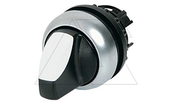 Переключатель 0-I (40o, возвр.) с белой рукояткой с подсв. Titan M22-WLK-W, IP66