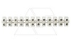 Клеммник T85 разрезаемый, 12шт, 41A 6mm², 450VAC, GWT850, полипропилен, белый, CONNECTO от интернет-магазина amperkin.by