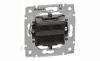 Galea Life - Розетка RJ45 кат. 5е UTP-2 коннектора, монтаж на винтах от интернет-магазина amperkin.by