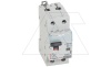 Дифф. авт. выключатель Legrand DX3, электромеханический, 1P+N, 40A, хар-ка C, 6kA, 30mA, тип AC, 2M (стикерованный)