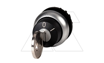 Переключатель с ключом 0-I (60o, фиксация, ключ выним. в 0) Titan M22-WRS-A1, IP66