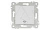 Rita - Выключатель промежуточный, пруж. зажимы, белый от интернет-магазина amperkin.by