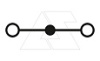 Мини-клемма проходная CMT4 /6x27mm, DIN15, винтовая, 2 присоед., 4(max 6)mm2, 32A, 500V, серая от интернет-магазина amperkin.by