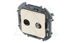 Inspiria - Розетка TV-SAT (сл.кость) от интернет-магазина amperkin.by