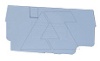 Крышка концевая EPCP1.5/3 /1,5mm, для клемм CP1.5/3,CPG1.5/3, серая от интернет-магазина amperkin.by