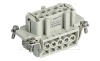 Вставка контактная, размер H10B, тип гнездо, 10P+PE, 16A, 500V, винтовой зажим