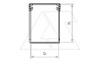 Перфокороб LK4 30025, органайзер для шкафов, 30 x 25 мм (глубина х ширина крышки), L=2000мм, RAL 7030 серый от интернет-магазина amperkin.by