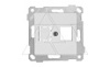 Rita - Адаптер для разъемов Keystone, одинарный, белый от интернет-магазина amperkin.by