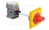 Выкл. нагрузки OT25F3HY5X6ST1, 25A 3P с желто-красной выносной блок. рукояткой на 3 замка OHYS2AJ IP65 и осью OXS6X120 от интернет-магазина amperkin.by